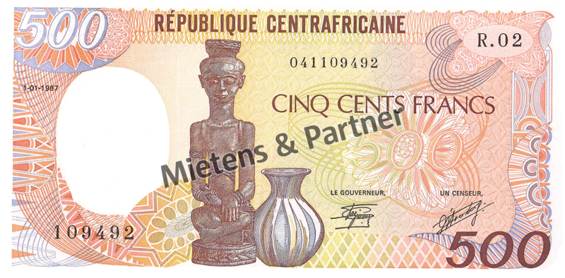 Central African Republic (Republic) 500 Francs (40819)