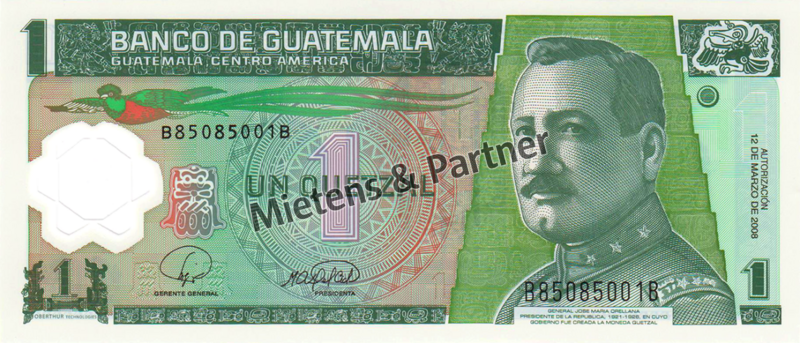 Guatemala (Republic) 1 Quetzal (04114)