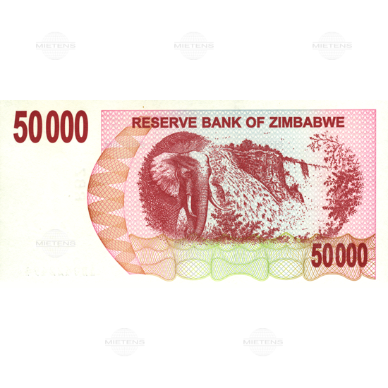 Zimbabwe (Republic) 50.000 Dollars (03838) - 2