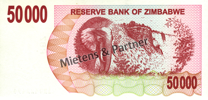 Zimbabwe (Republic) 50.000 Dollars (03838) - 2