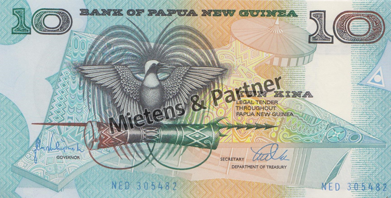 Papua New Guinea (Parliamentary Monarchy) 10 Kina (41866)