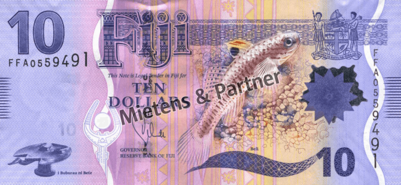 Fiji (Republic) 10 Dollars (31311)