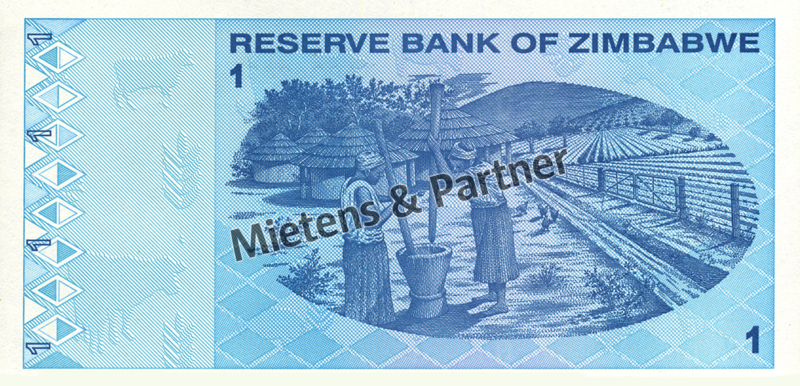 Zimbabwe (Republic) 1 Dollar (03854) - 2