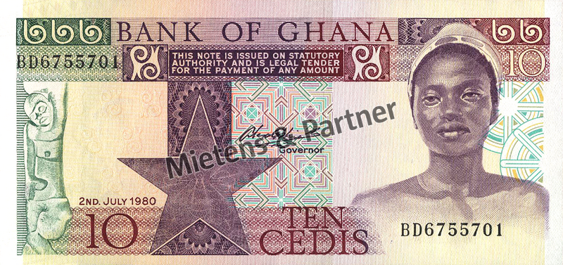 Ghana (Republic) 10 Cedis (48990)