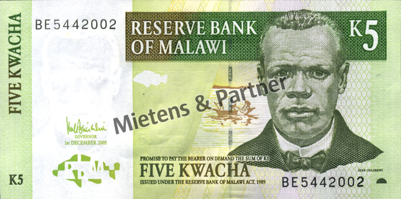 Malawi (Republic) 5 Kwacha (03890)