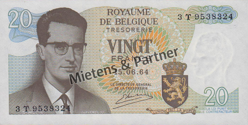 Belgium (Kingdom) 20 Francs (53006)