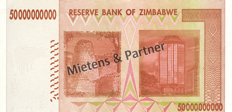Zimbabwe (Republic) 50 Billion Dollars (03848) - 2