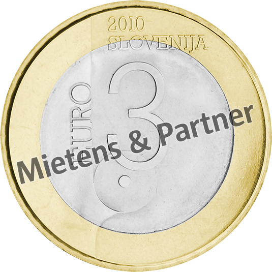 Slovenia (Parliamentary Republic) 3 Euro (09764)
