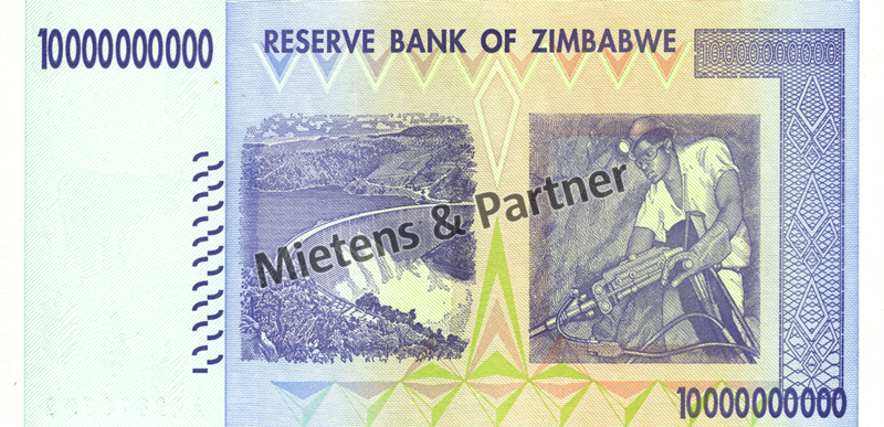 Zimbabwe (Republic) 10 Billion Dollars (03846) - 2