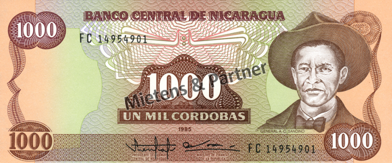 Nicaragua (Republic) 1.000 Cordobas (04252)