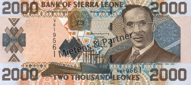 Sierra Leone (Republic) 2.000 Leones (03315)