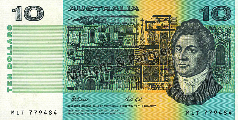 Australia (Parliamentary Monarchy) 10 Dollars (57168)