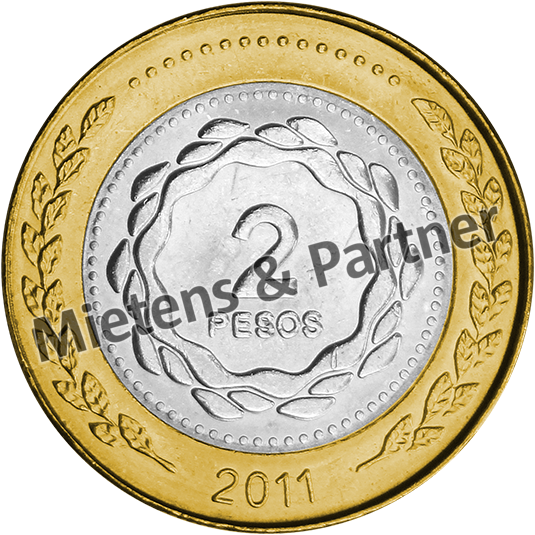 Argentina (Republic) 2 Pesos (27357) - 2