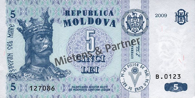 Moldova (Republic) 5 Lei (48895)