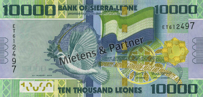 Sierra Leone (Republic) 10.000 Leones (64667)
