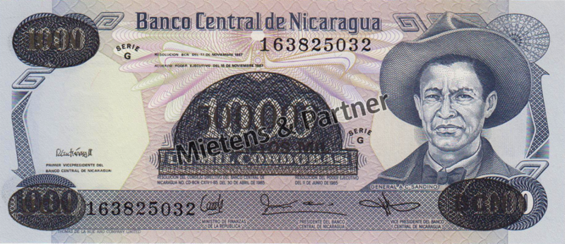 Nicaragua (Republic) 500.000 Cordobas (04218)