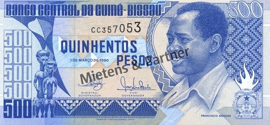 Guinea-Bissau (Republic) 500 Pesos (03289)