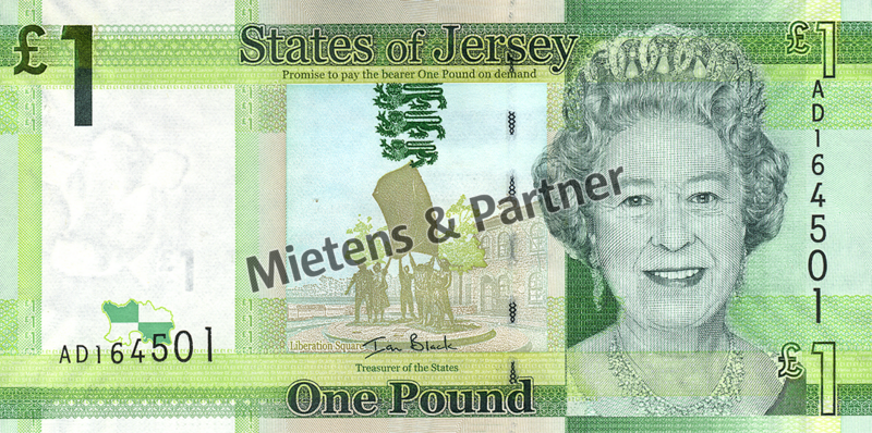 Jersey (British Crown Dependency) 1 Pound (02424)