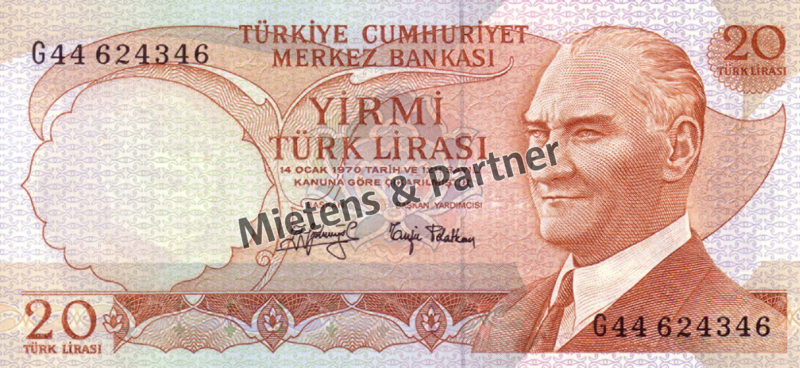 Turkey (Republic) 20 Lira (02471)