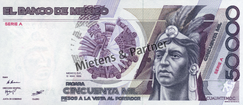 Mexico (Federal Republic) 50.000 Pesos (33282)