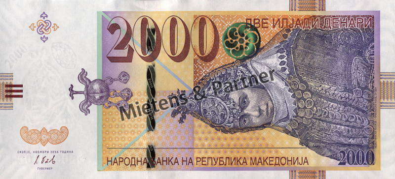 Macedonia (Republic) 2.000 Denars (47434)