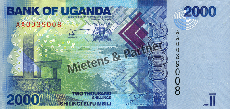 Uganda (Republic) 2.000 Shillings (03650)