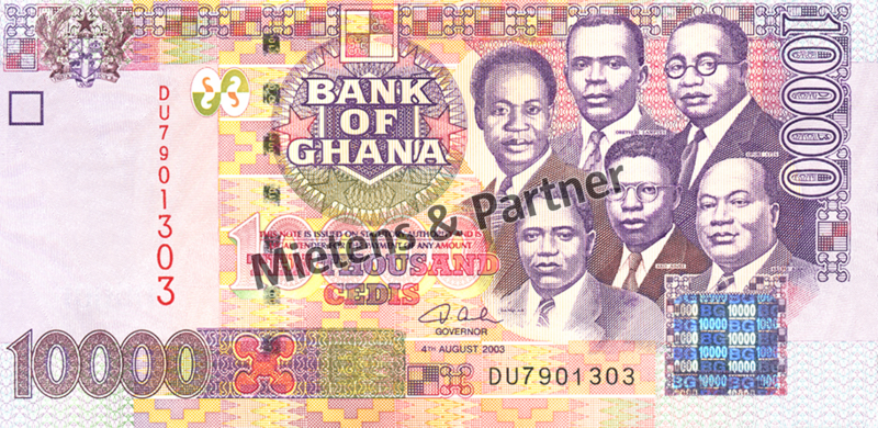 Ghana (Republic) 10.000 Cedis (03338)