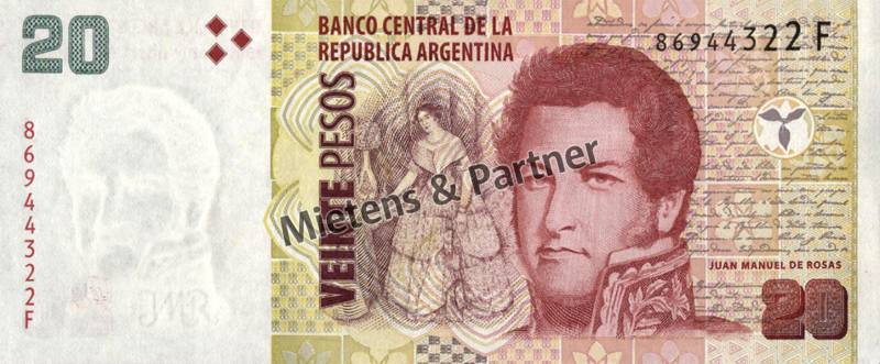 Argentina (Republic) 20 Pesos (56092)