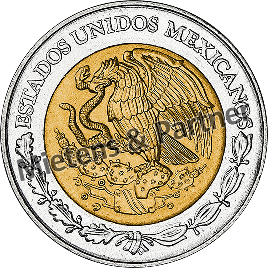 Mexico (Federal Republic) 2 Pesos (41937)