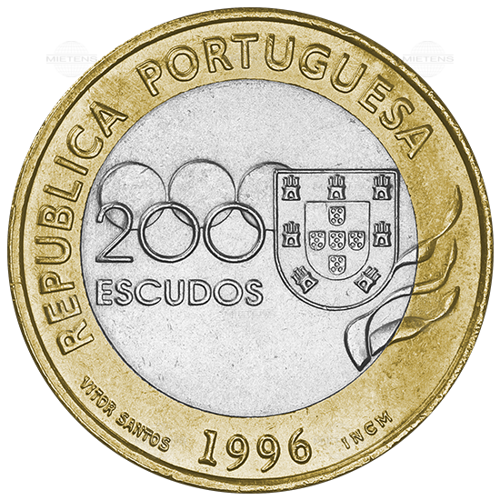 Portugal (Republic) 200 Escudos (07387)