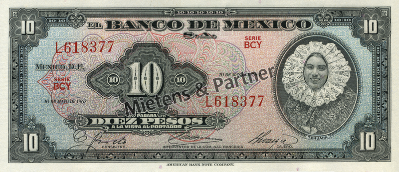 Mexico (Federal Republic) 10 Pesos (33289)