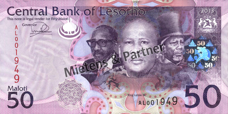 Lesotho (Kingdom) 50 Maloti (46561)