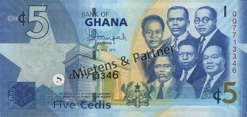 Ghana (Republic) 5 Cedis (44834)