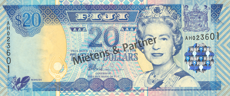 Fiji (Republic) 20 Dollars (05683)