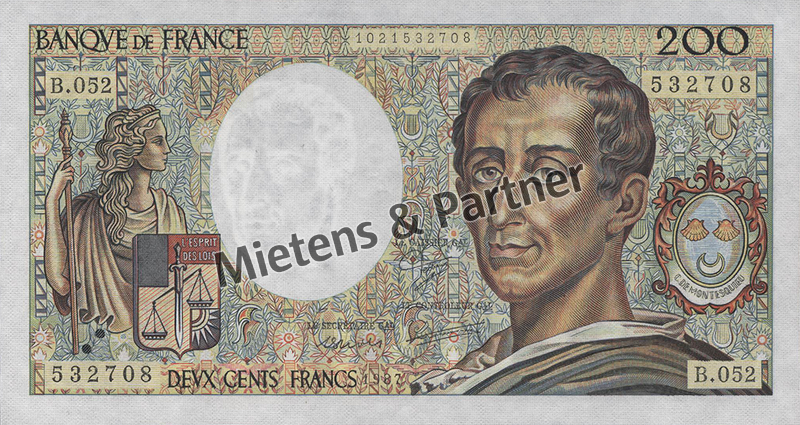 France (Fifth Republic) 200 Francs (02327)
