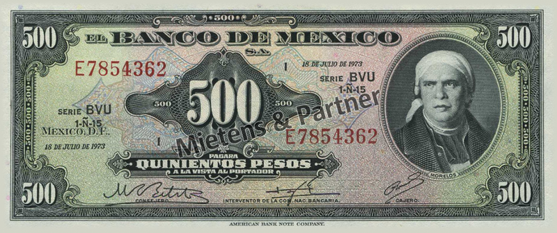 Mexico (Federal Republic) 500 Pesos (41415)