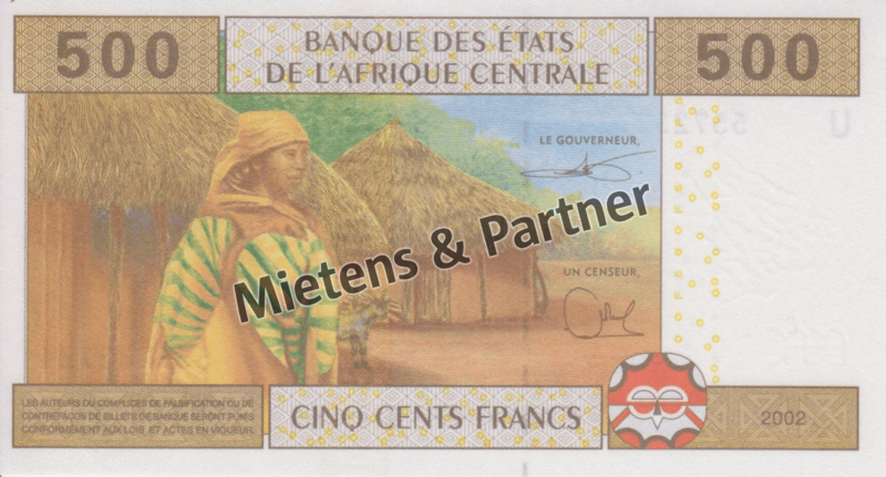 Cameroon (Republic) 500 Francs (41906) - 2