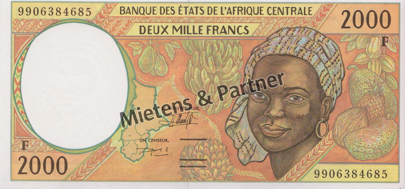 Central African Republic (Republic) 2.000 Francs (42662)