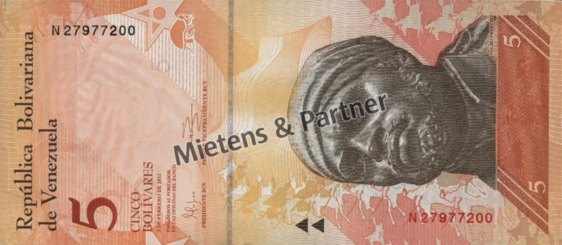 Venezuela (Bolivarian Republic) 5 Bolivares (49194)