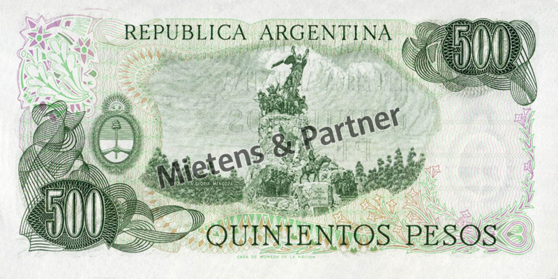 Argentina (Republic) 500 Pesos (04838) - 2