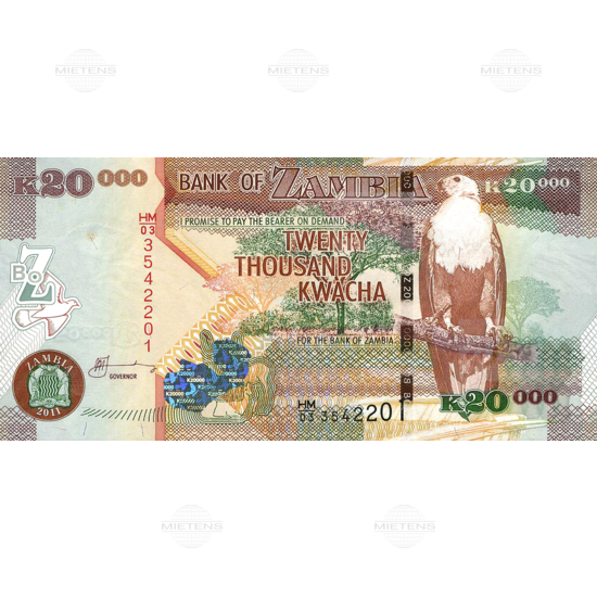 Zambia (Third Republic) 20.000 Kwacha (28032)