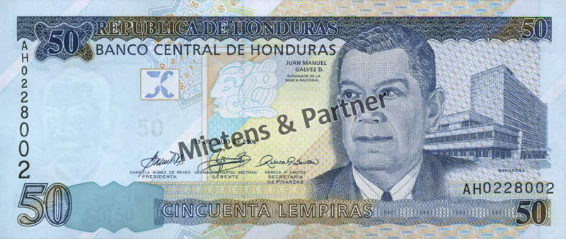 Honduras (Republic) 50 Lempiras (04189)