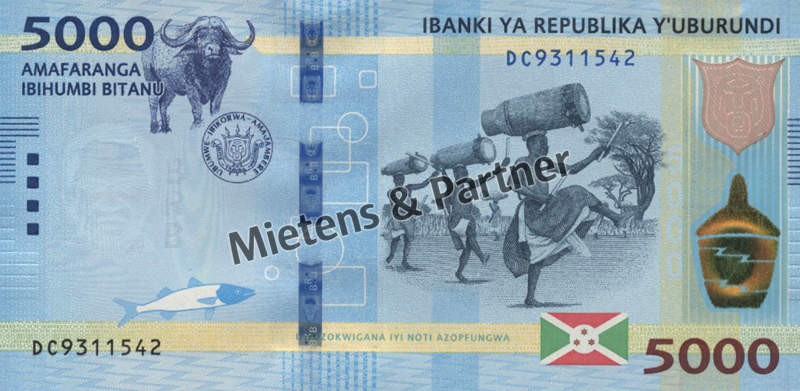 Burundi (Republic) 5.000 Francs (63082)