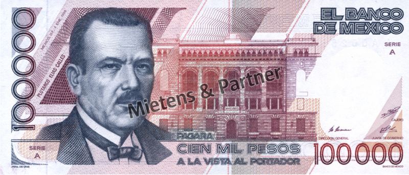 Mexico (Federal Republic) 100.000 Pesos (33281)
