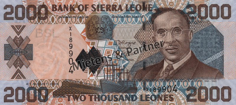 Sierra Leone (Republic) 2.000 Leones (03319)