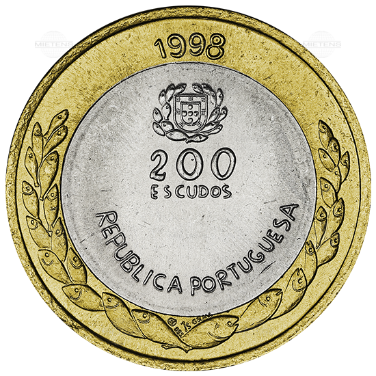 Portugal (Republic) 200 Escudos (07282)