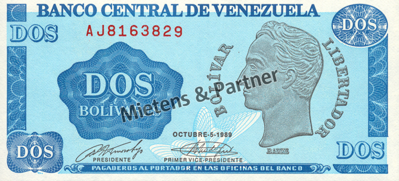 Venezuela (Republic) 2 Bolivares (04572)