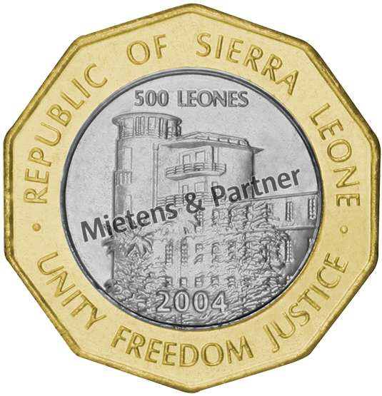 Sierra Leone (Republic) 500 Leones (22211)
