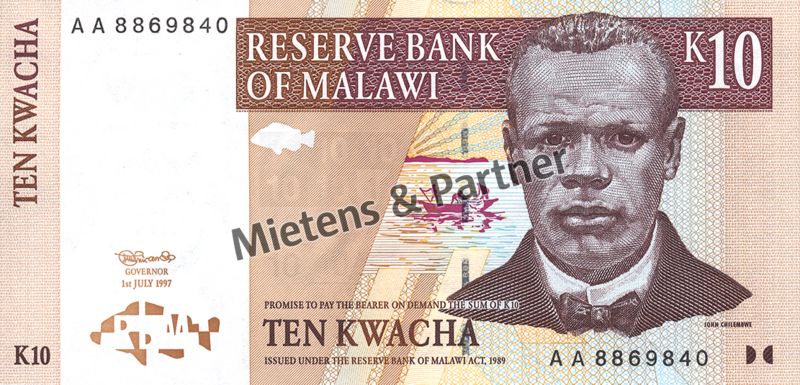 Malawi (Republic) 10 Kwacha (03880)