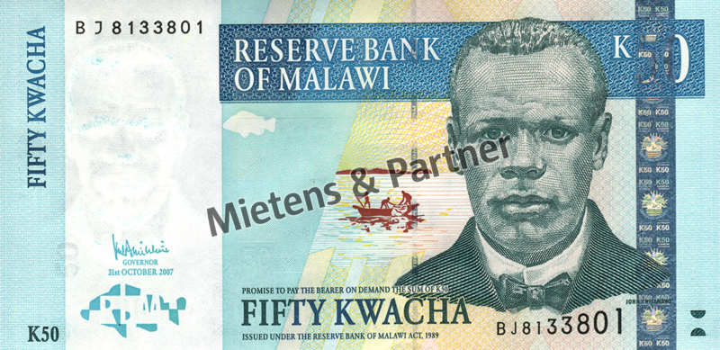 Malawi (Republic) 50 Kwacha (03891)